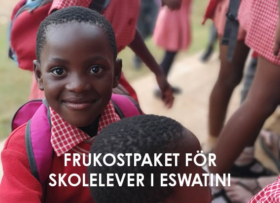 FRUKOSTPAKET FÖR SKOLELEVER I ESWATINI